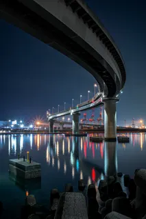 港湾のアーチ