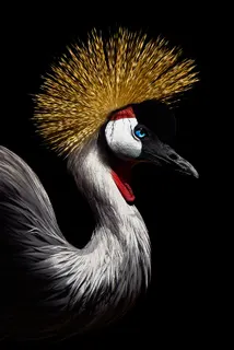 金の冠、硝子の目