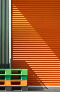 Orange and Green